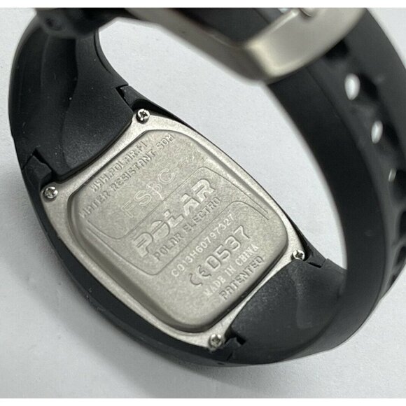 Polar FS3C Dark Gray Fitness Watch Wrist Heart Rate Monitor WR 50M Rubber Band - Picture 3 of 8